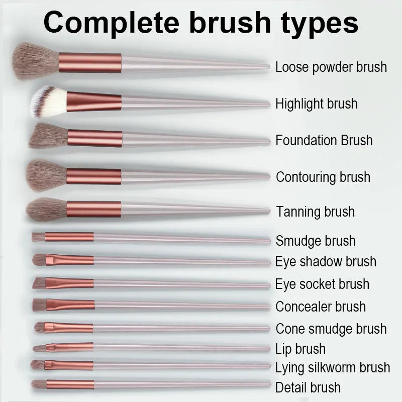 8/13PCS Makeup Brushes Set