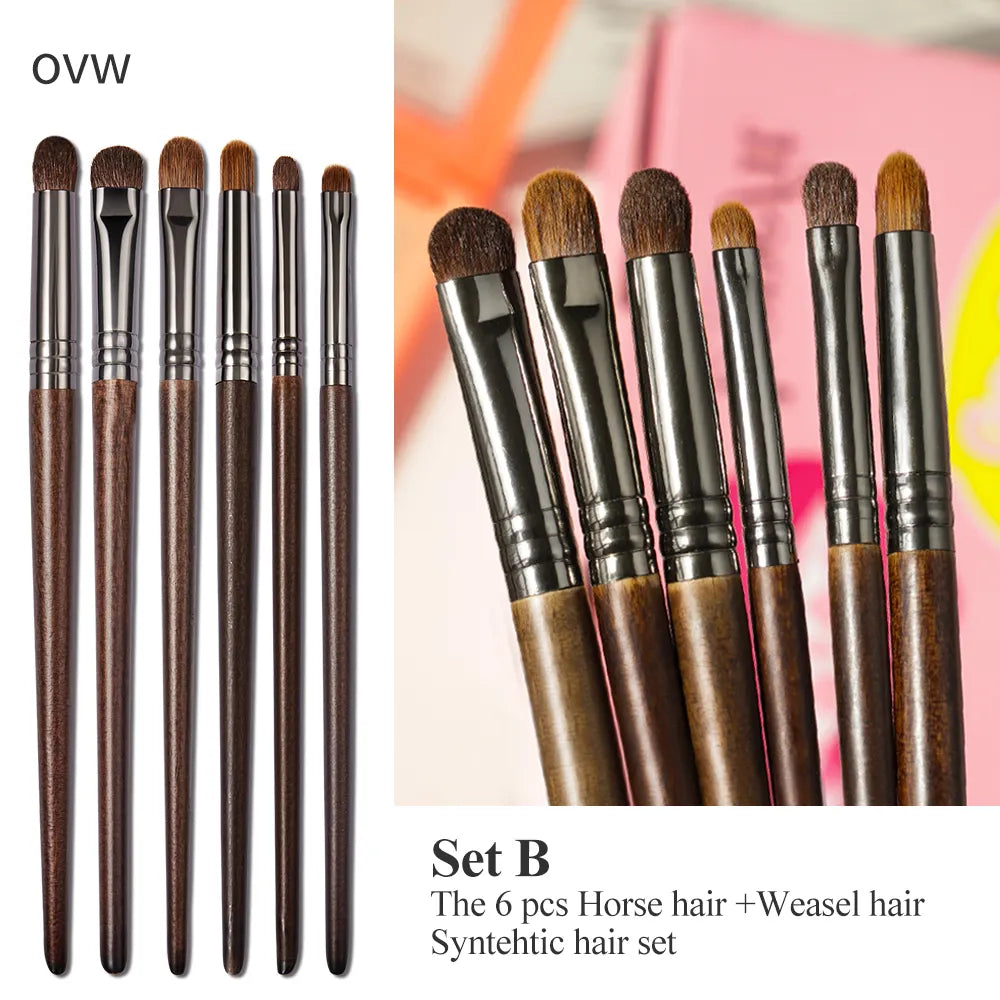 2/6 pcs Makeup Brushes Set