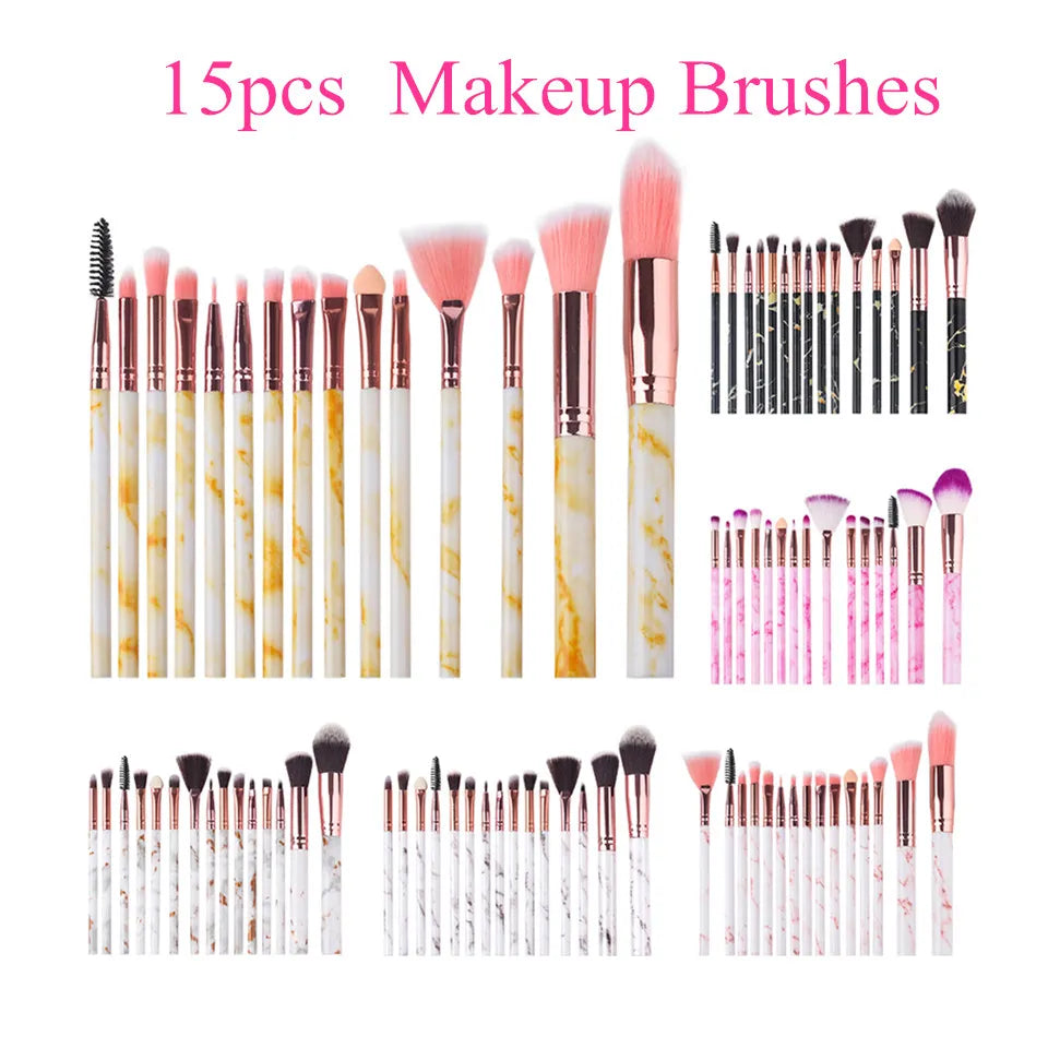 5 - 20pcs Makeup Brushes