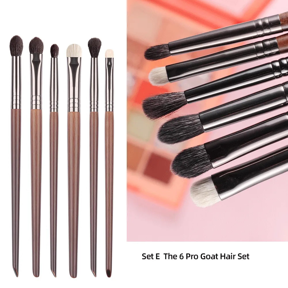 2/6 pcs Makeup Brushes Set