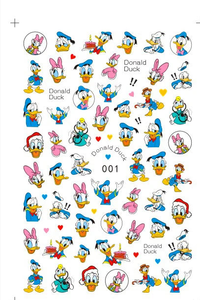 Cartoon Nail Sticker