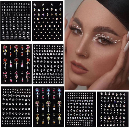 Party Rhinestone Sticker