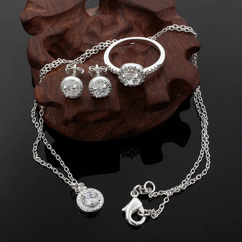 925 Sterling silver jewelry Set