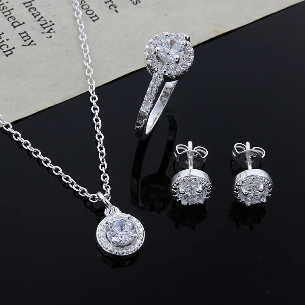 925 Sterling silver jewelry Set