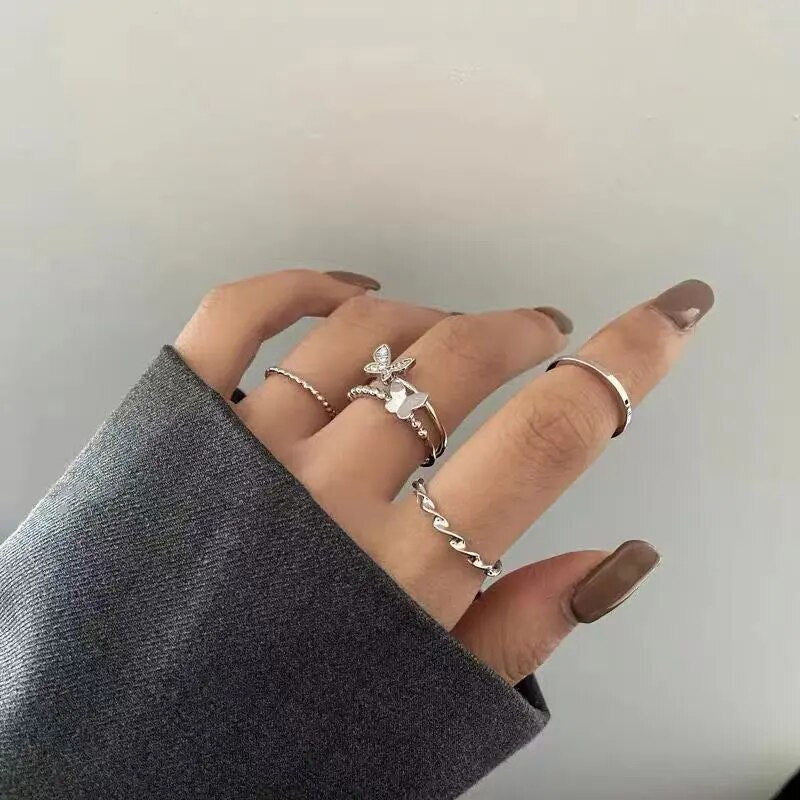 Trendy Rings Set