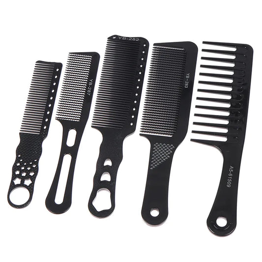 Professional Carbon Hair Cutting Combs