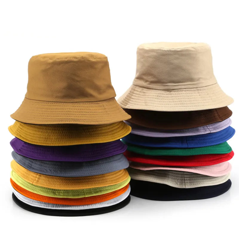 Summer Cotton Double Sided Bucket Hat