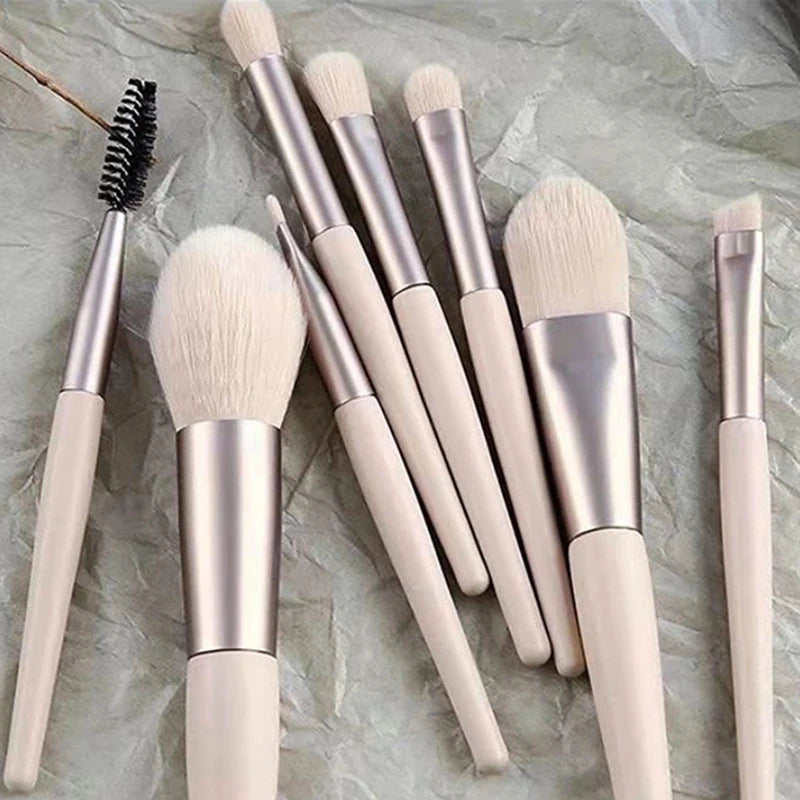 8Pcs Professional Makeup Brushes Set