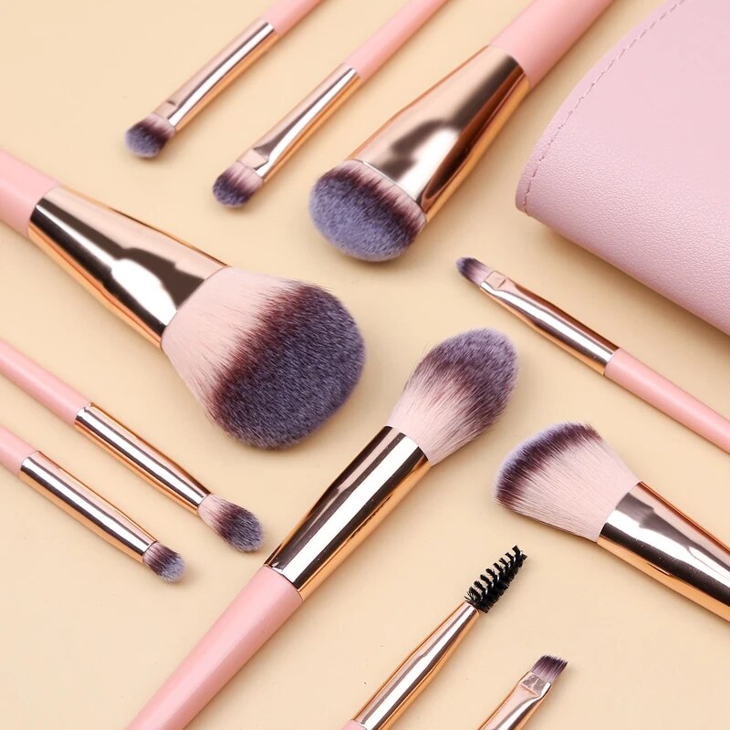 11Pcs Makeup Brushes Set