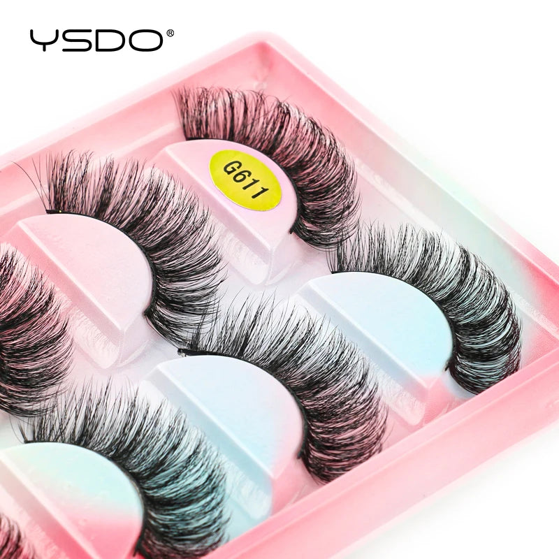 5 Pairs Natural Eyelashes