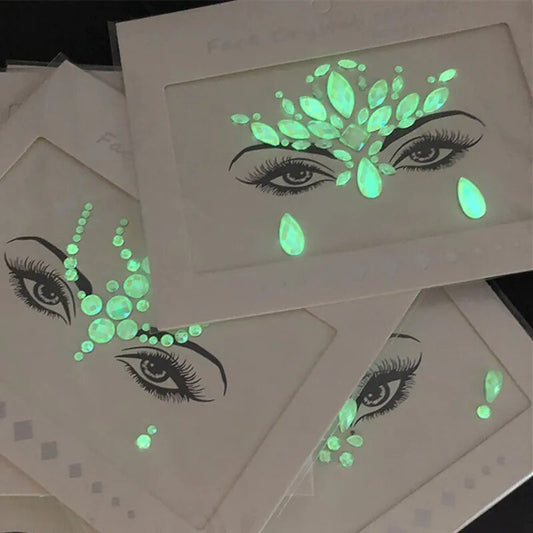 Luminous Face Stickers